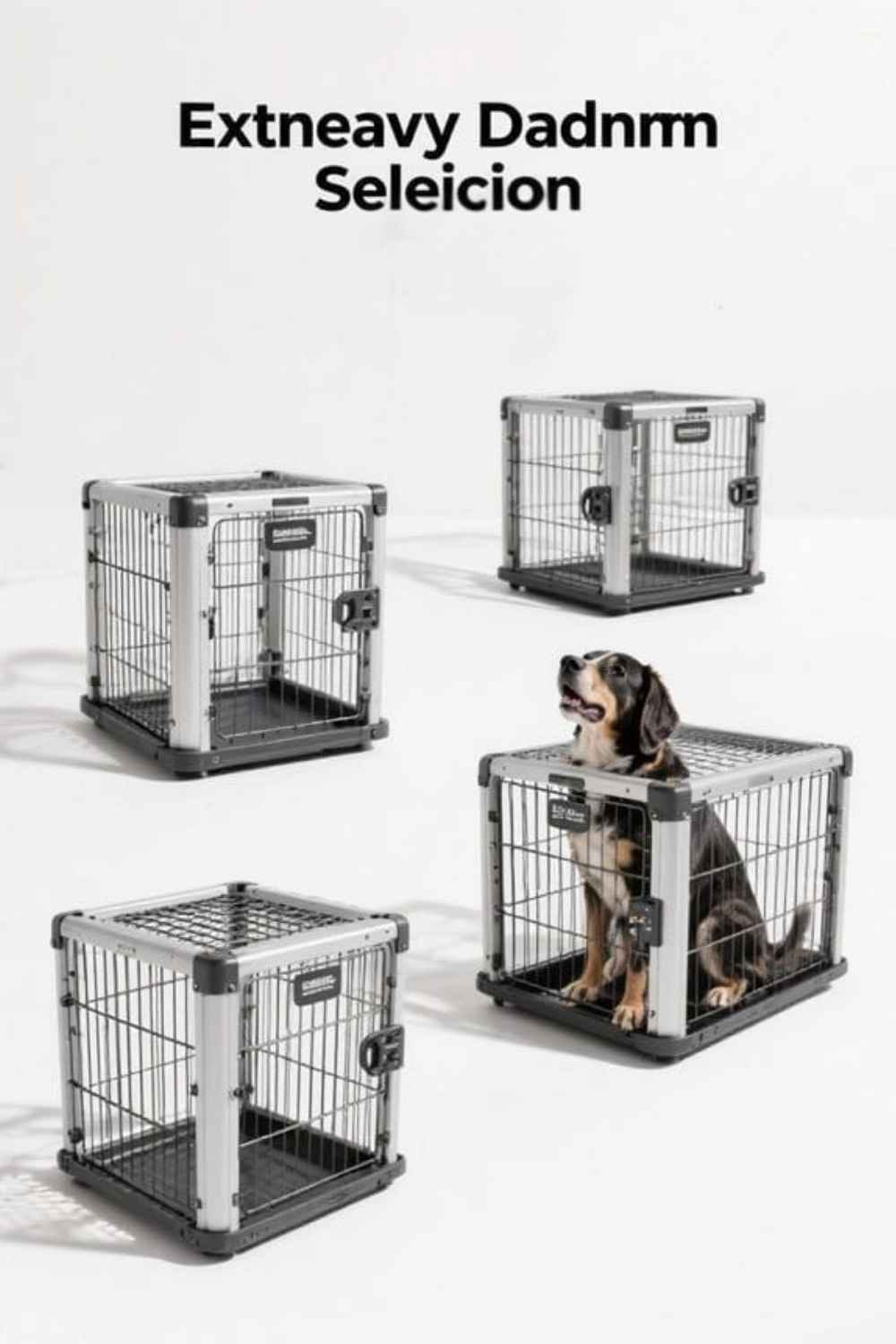 durable and secure dog crates