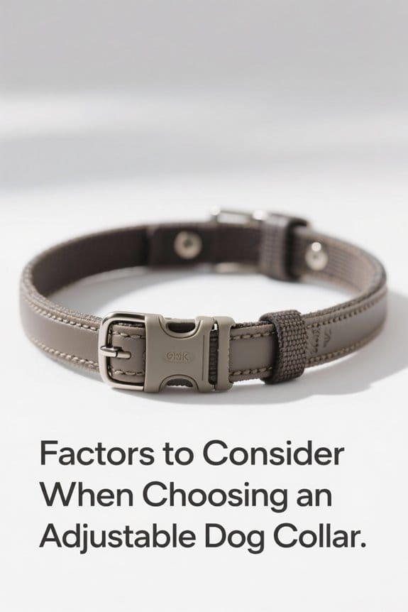 adjustable dog collar guidelines