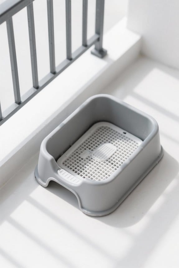balcony dog potty considerations