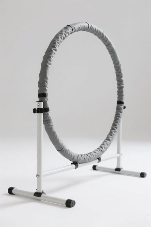 choosing agility hoop size