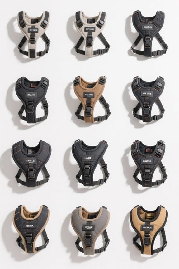comfortable and controlled dog harnesses
