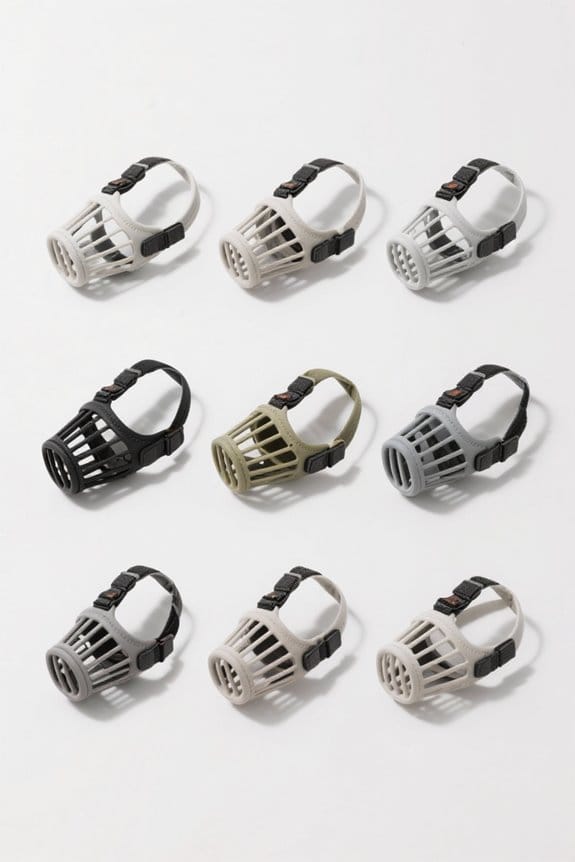comfortable and safe muzzles