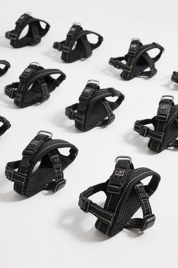 comfortable and stylish harnesses