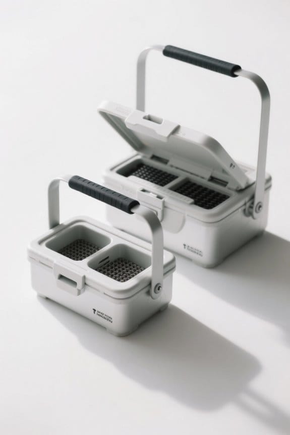 durable portable scent containment