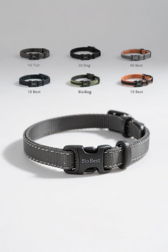 durable waterproof dog collars