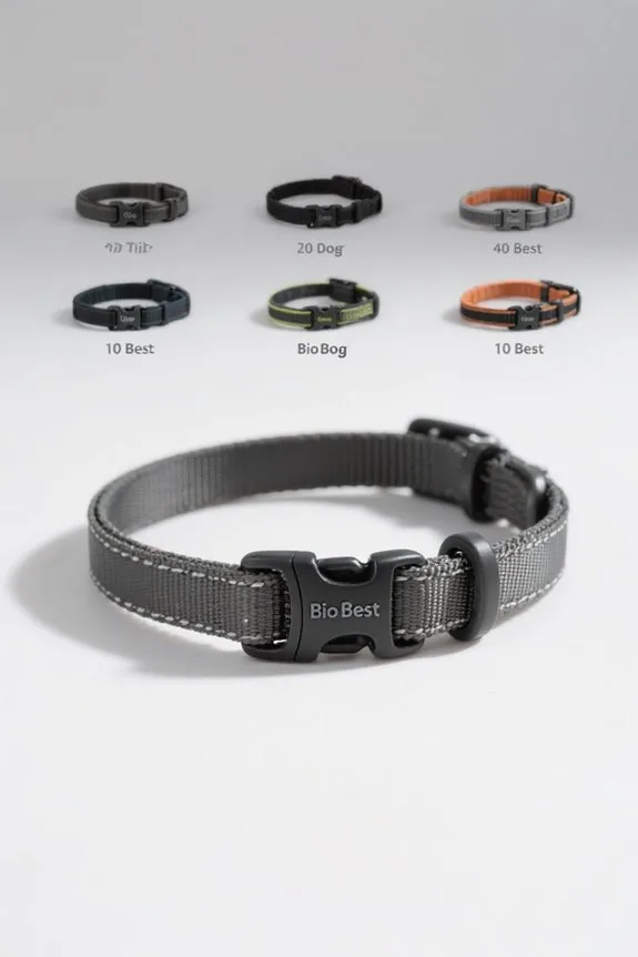 durable waterproof dog collars