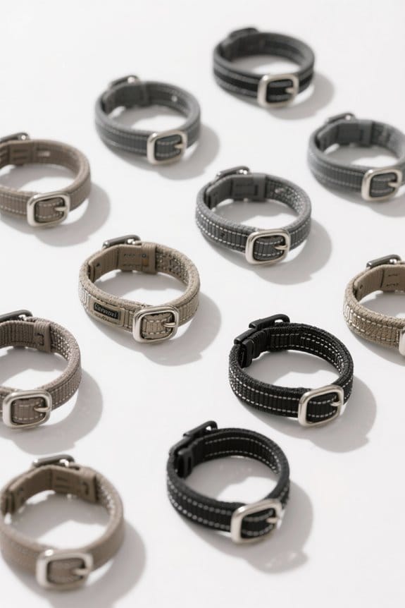 escape proof dog collars selection