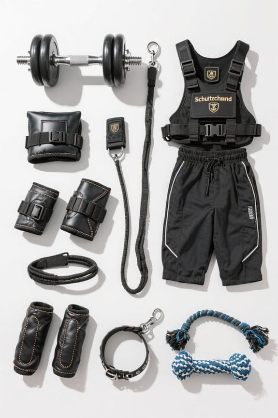 essential gear for schutzhund training