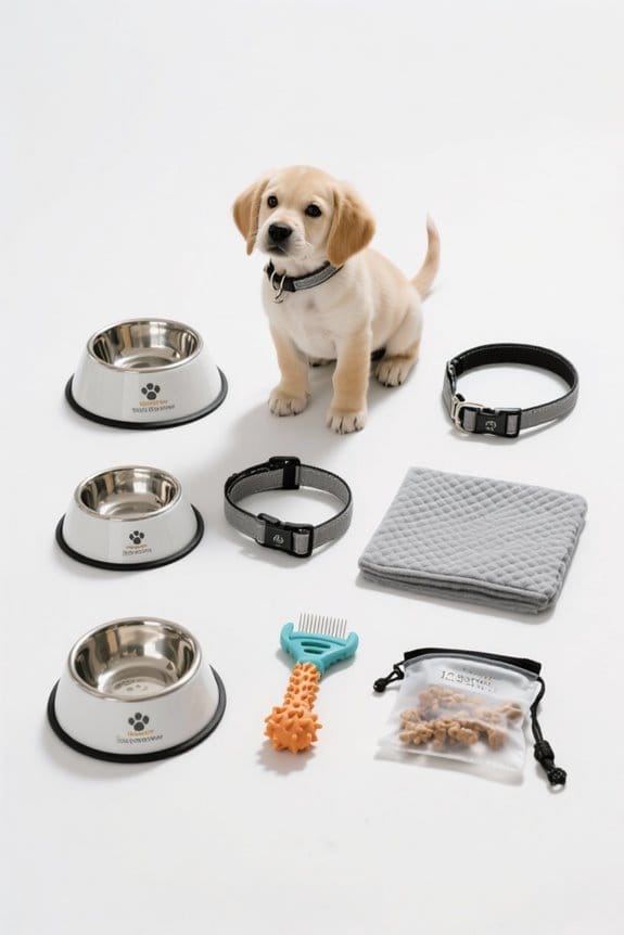essential supplies for puppies