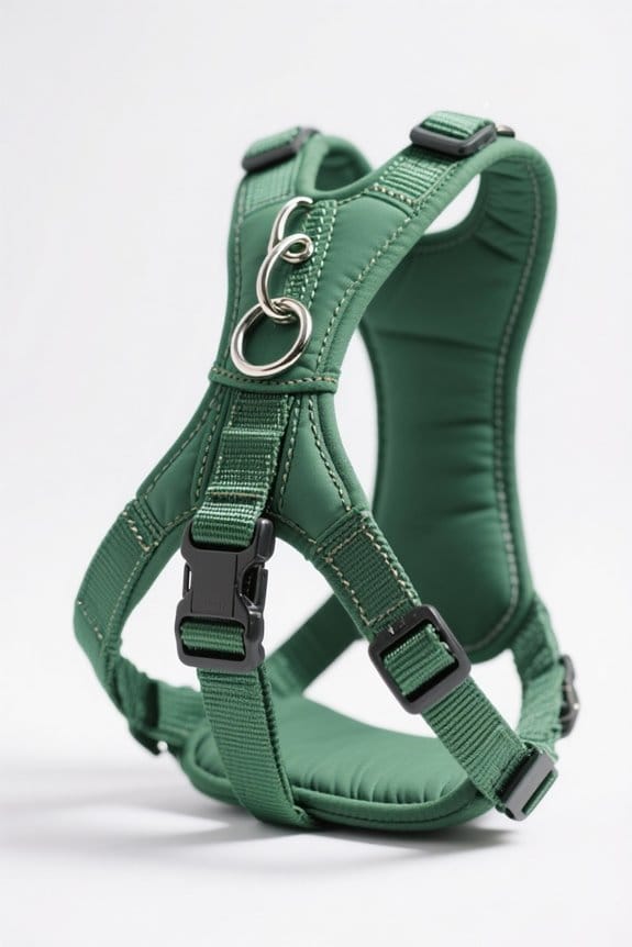 green dog harness considerations