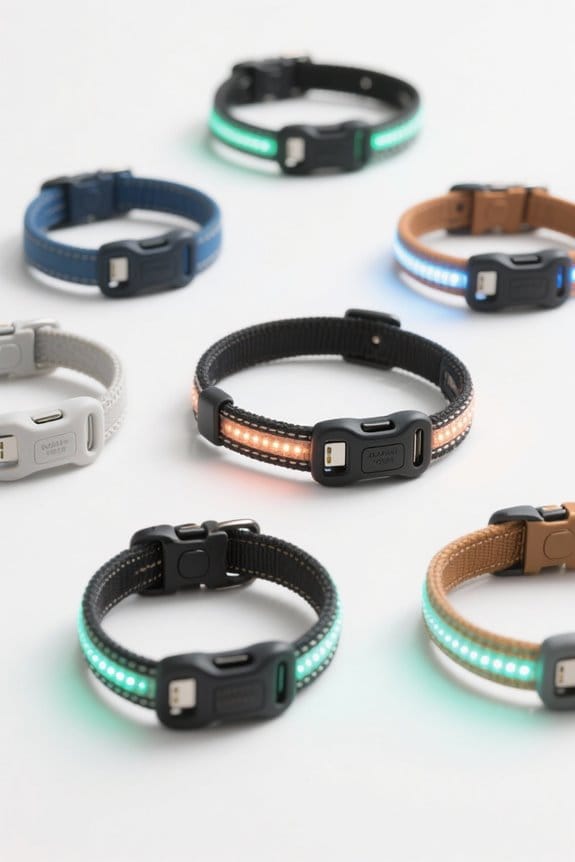 illuminated collars for dogs
