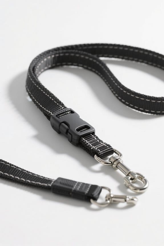 leash length shock absorption
