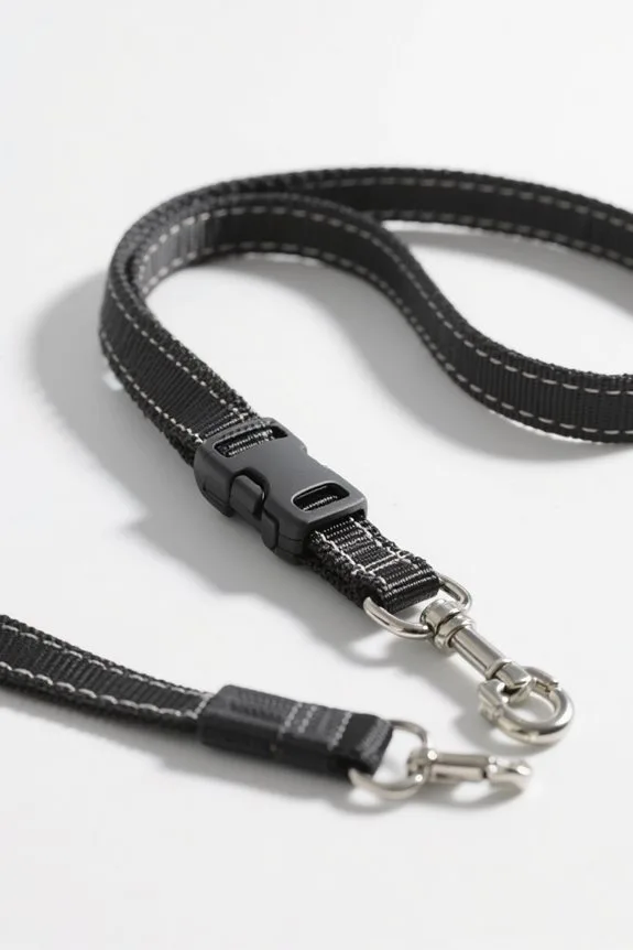 leash length shock absorption
