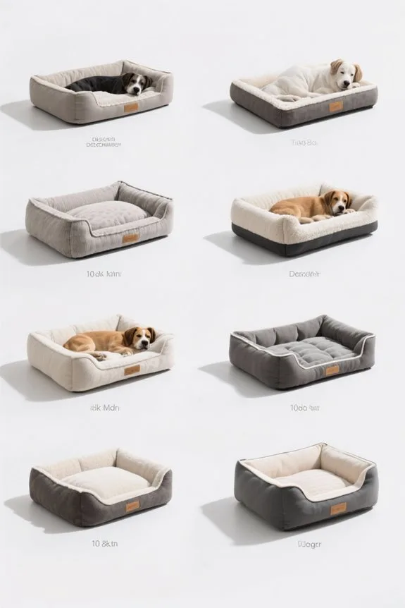 medium dog beds selection