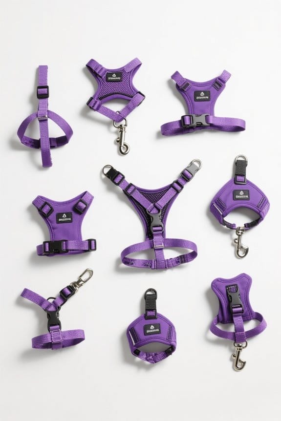 purple dog harnesses ranked