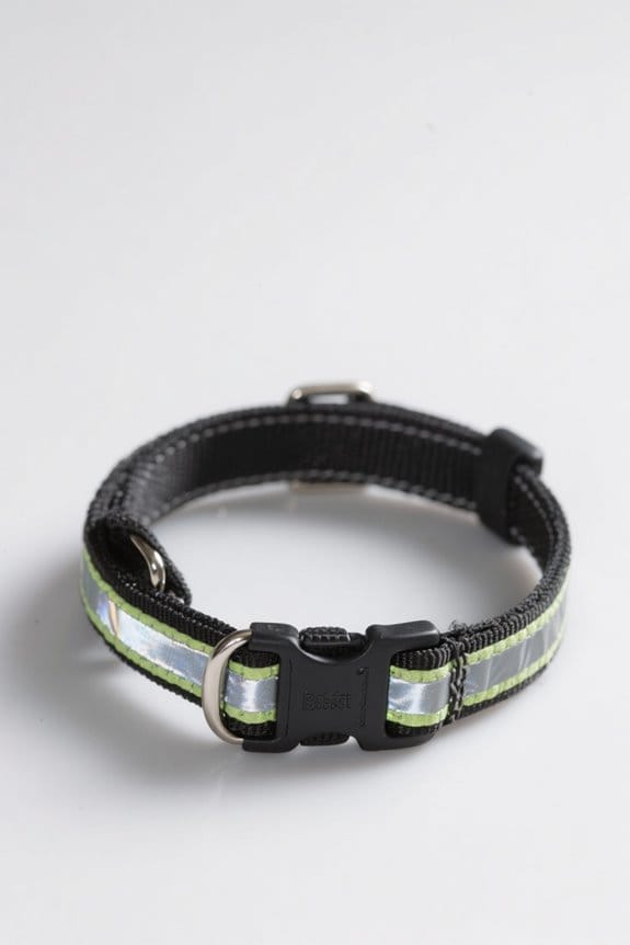 reflective collar visibility considerations