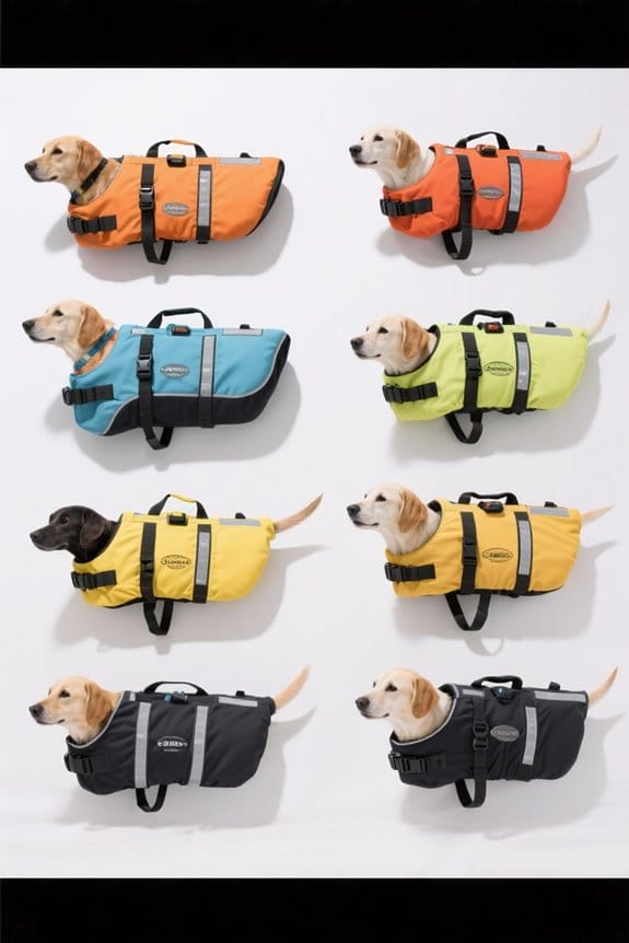 safe dog life jackets