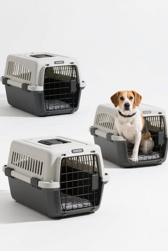 selecting a comfortable crate