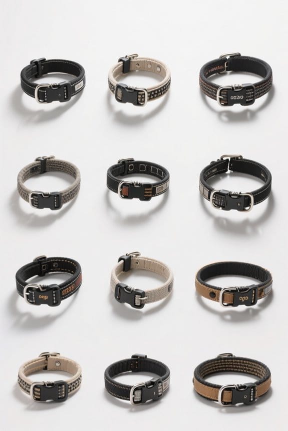 stylish and durable dog collars