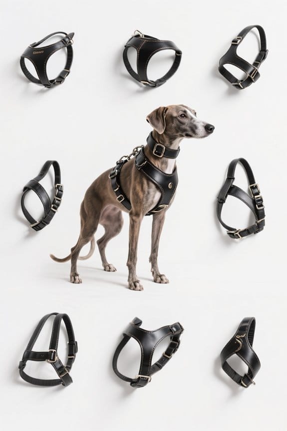 stylish comfortable leather harnesses