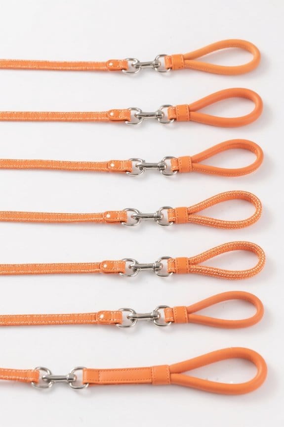 stylish durable reflective leashes