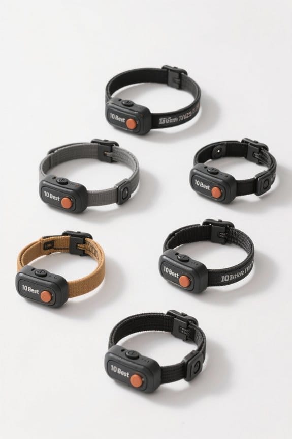 top bark training collars