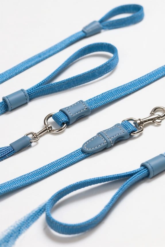 top blue dog leashes