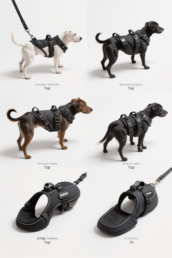 top dog step in harnesses