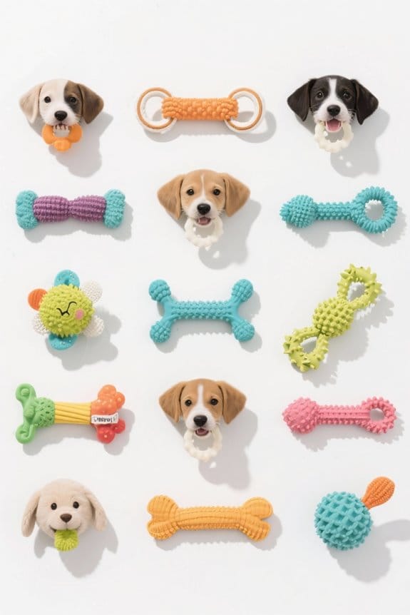 top puppy teething toys