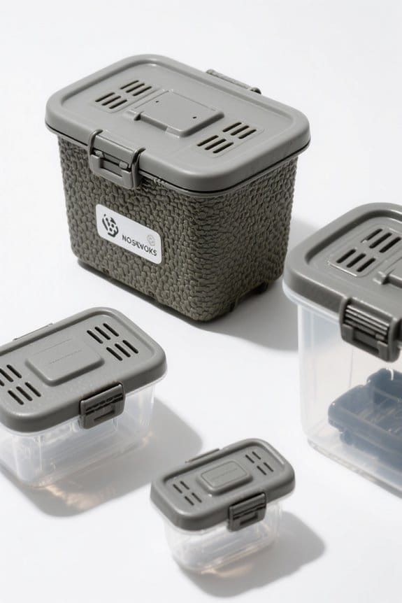 choosing durable nosework containers