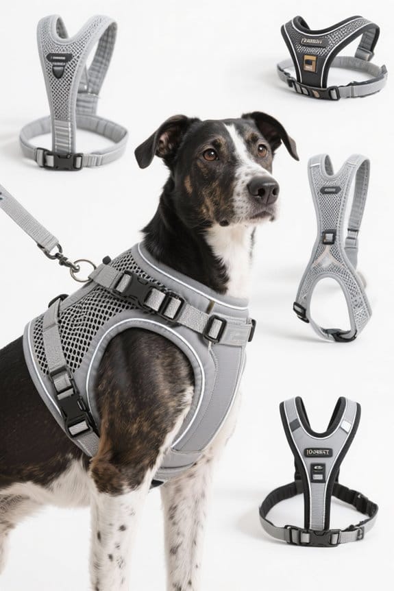 comfortable and breathable harnesses