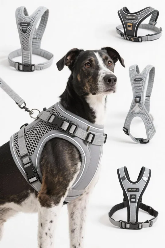 comfortable and breathable harnesses