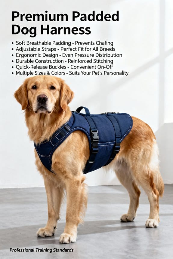 comfortable training harnesses available