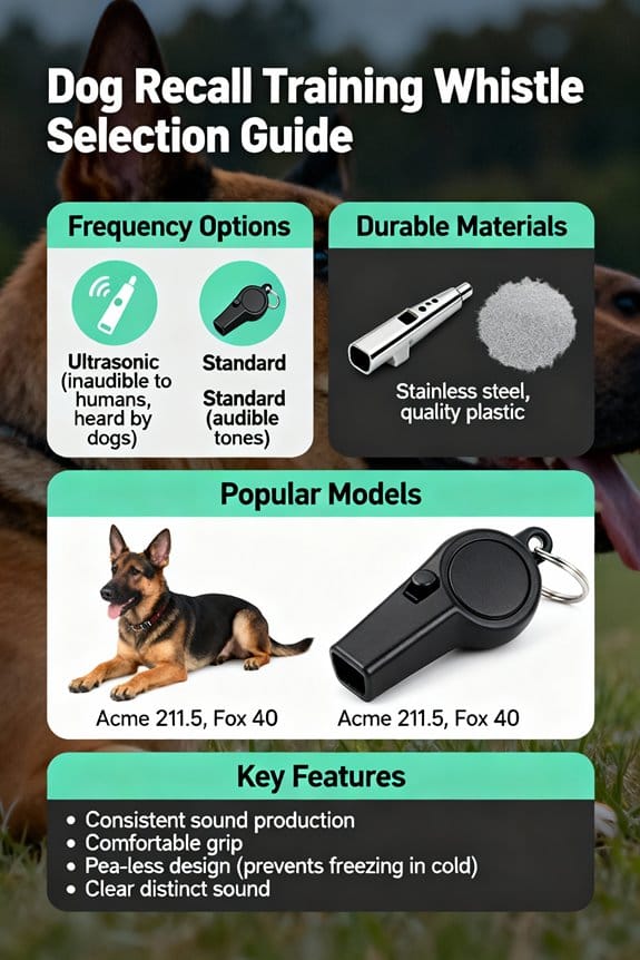 durable whistle training selection