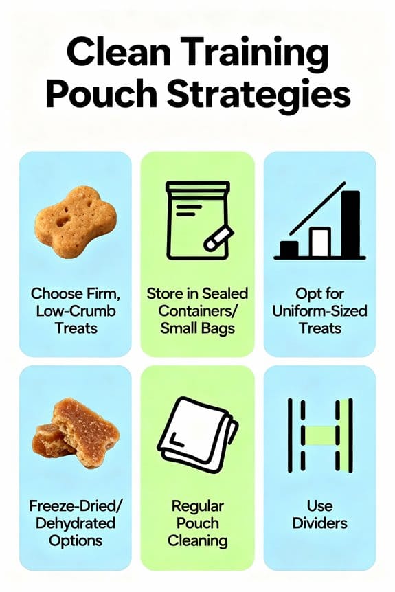 low crumb dog training treats
