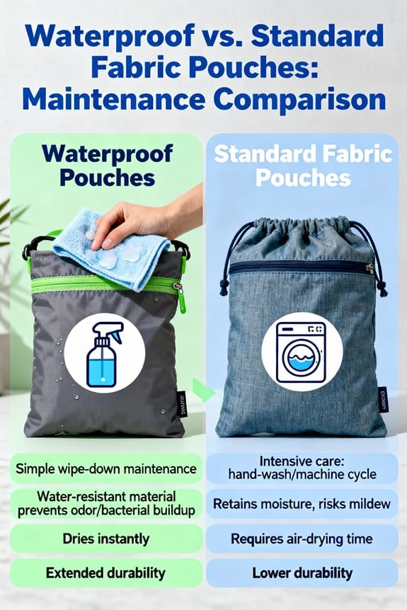 moisture resistant training pouch benefits