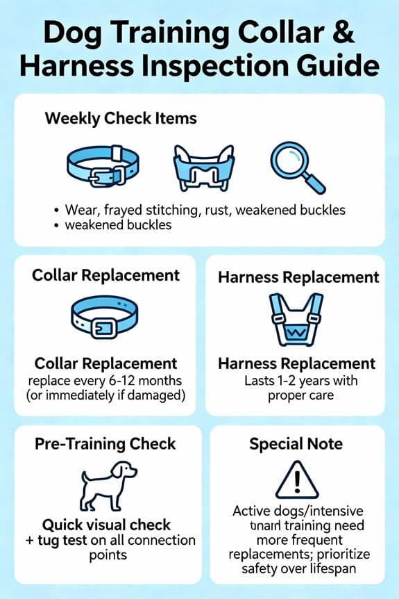 monthly gear inspections recommended