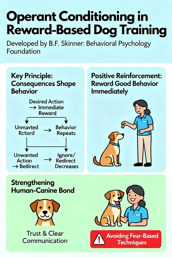 operant conditioning enhances behavior