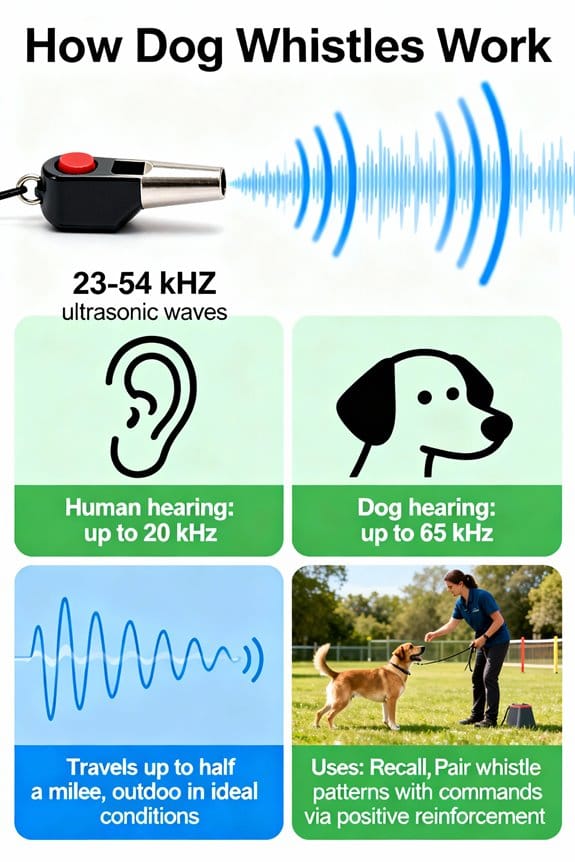 silent training through whistles