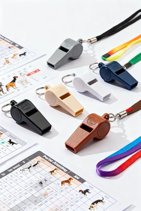 training pets with whistles