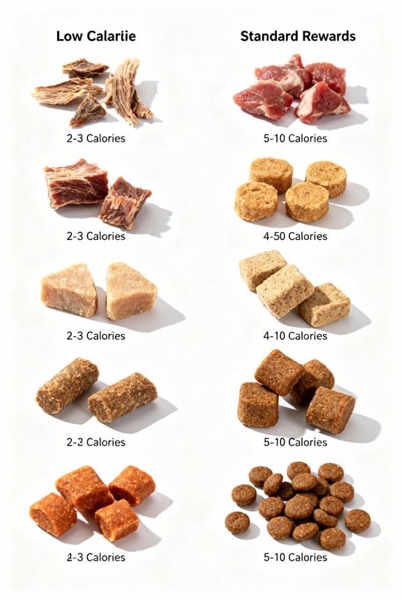 treat size and calorie management