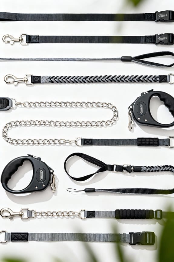 types of training leashes