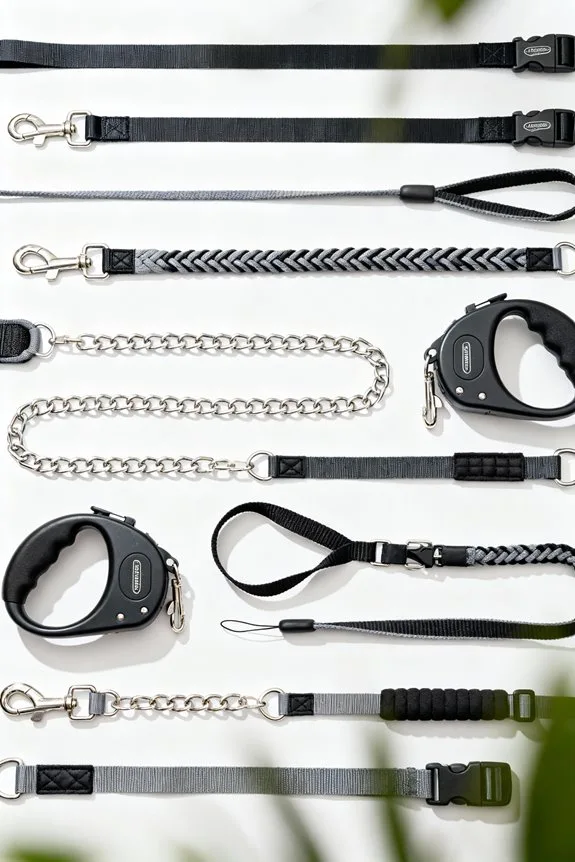 types of training leashes