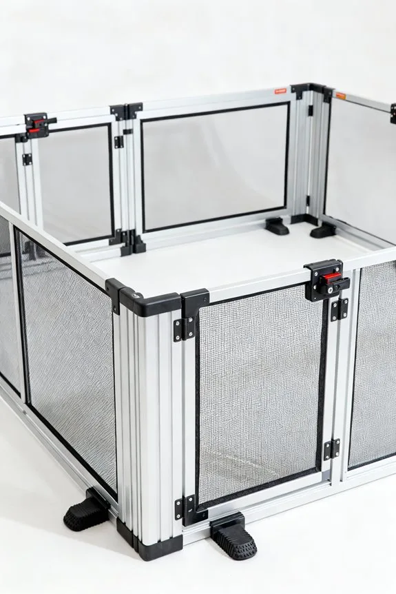 versatile portable training barriers