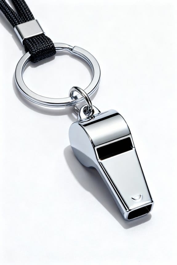 whistle attach keychain solutions