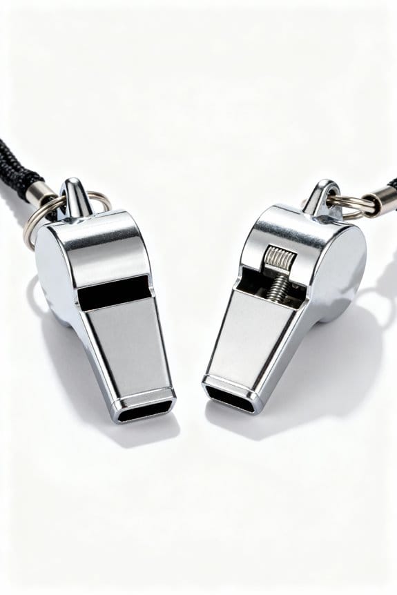 whistle choice impacts training