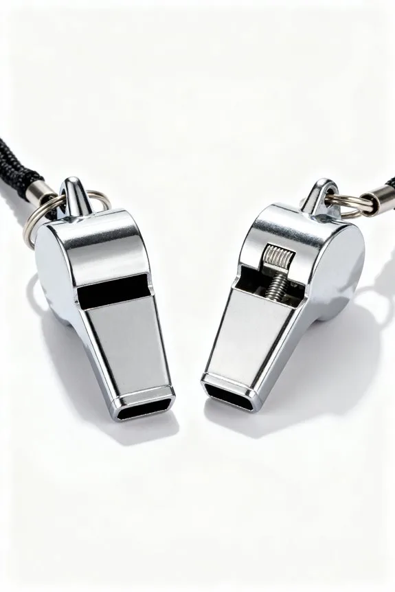 whistle choice impacts training