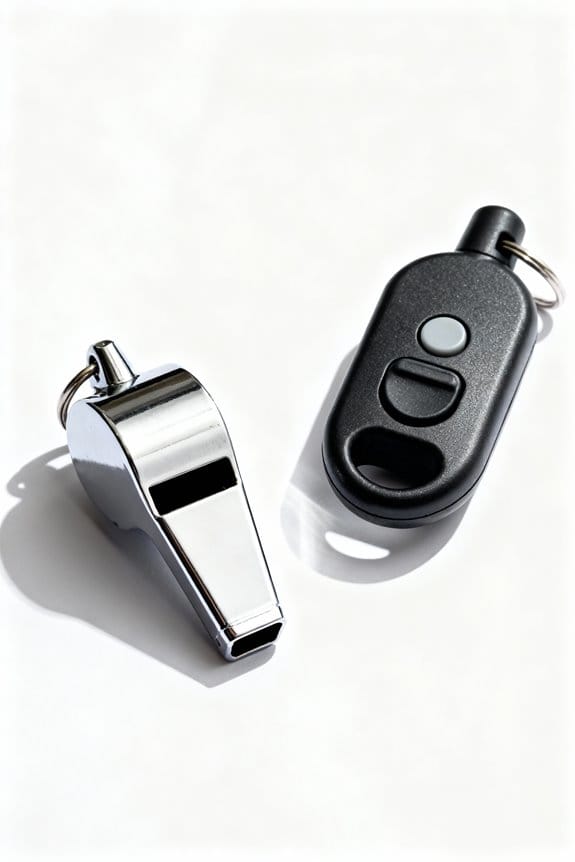 whistle signals enhance distance training