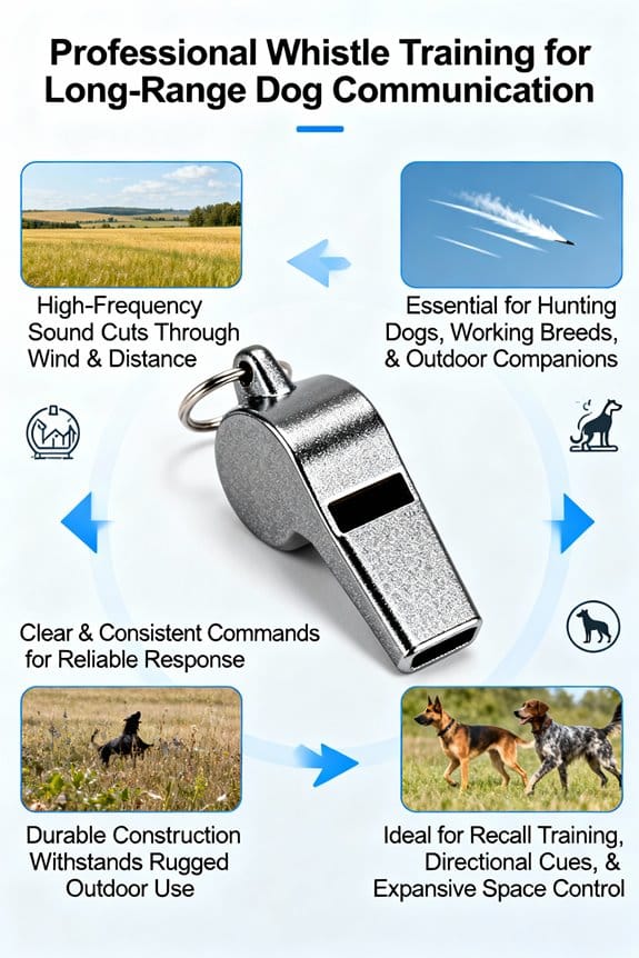 whistle training for distances